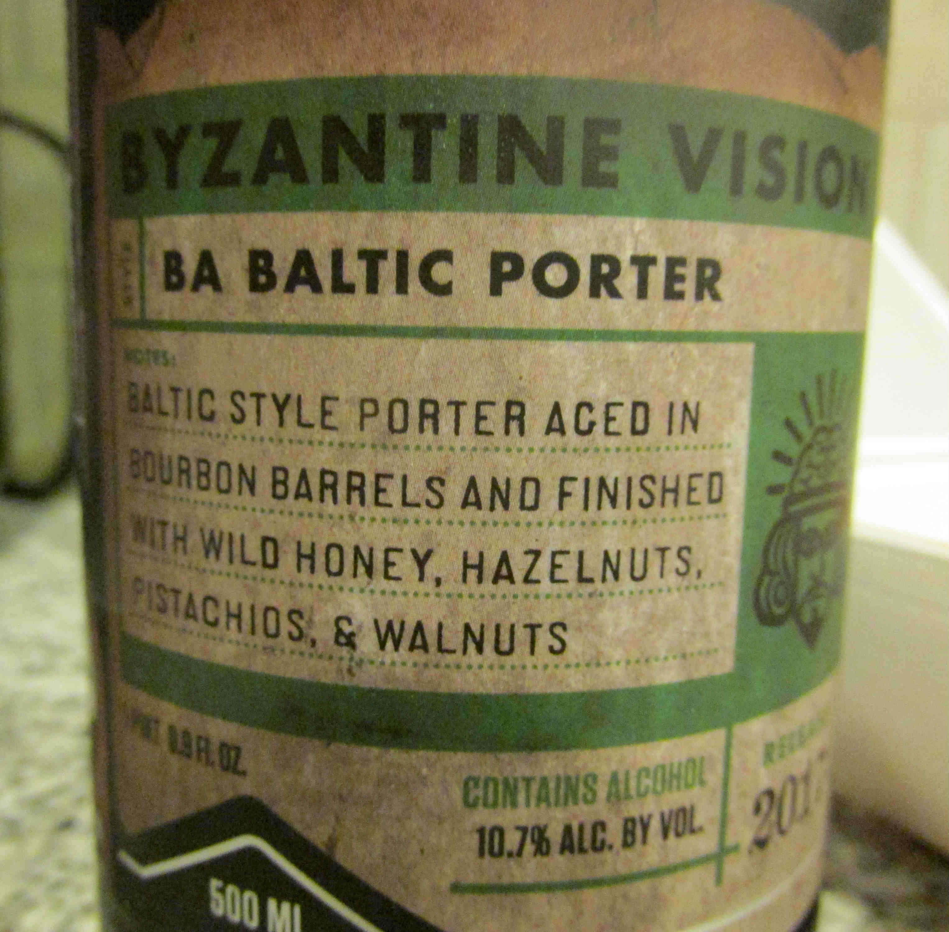 Bakalava from Pangaea in Temecula, California with Byznatine Vision Beer from Bottle Logic Brewing in Anaheim #baklava #beer #greekfood #temecula #anaheim #foodblog #bottlelogic