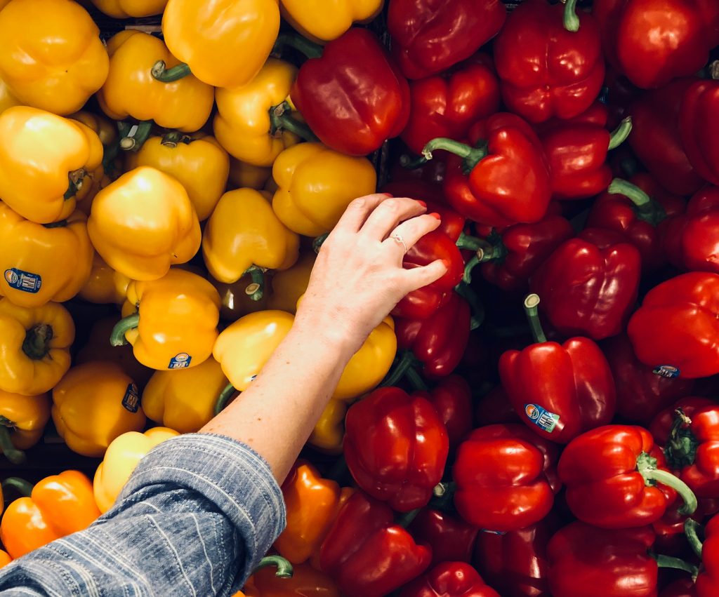 hand picking bell peppers - 3 more ways to earn with ibotta