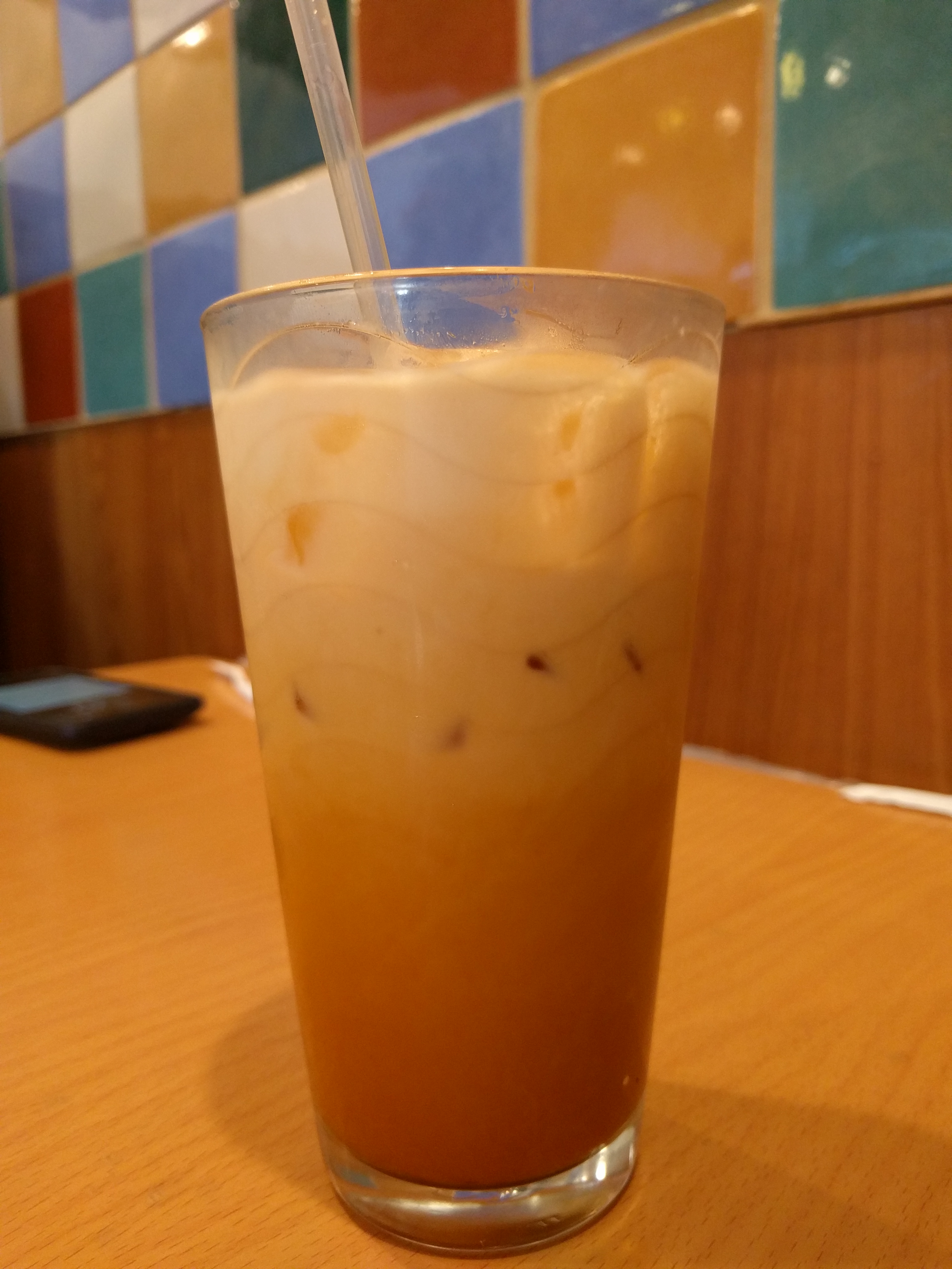 Thai Iced Tea at S!!! Thai Food in Temecula