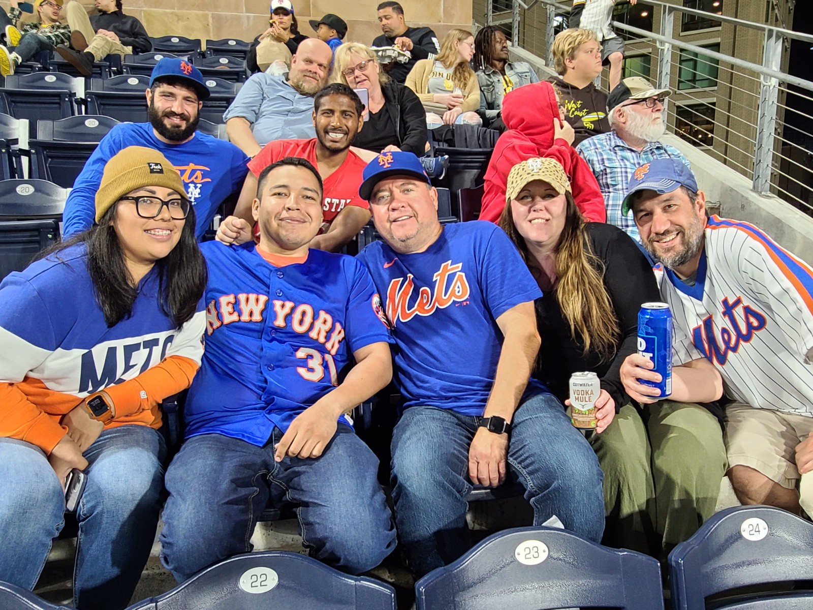 Mets fans in San Diego 2022