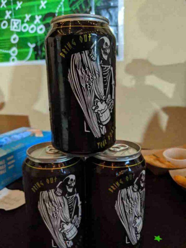 Barons Backroom Beer Pairing Black Plague Brewing Bring Out Your Dead Oceanside IPA