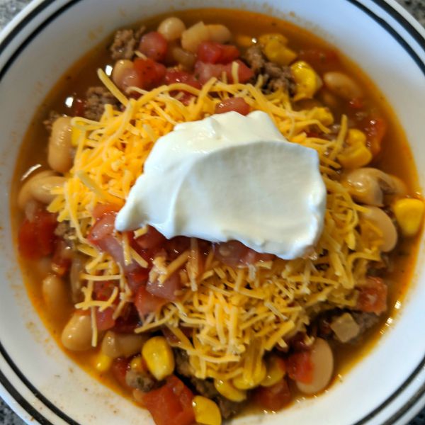 You are currently viewing Taco Soup- Slow Cooker Style