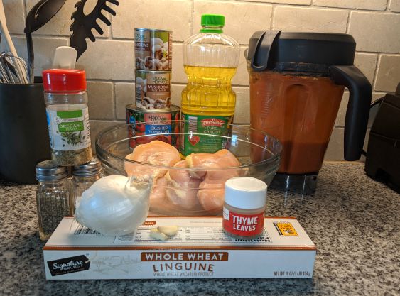 Chicken Cacciatore Ingredients