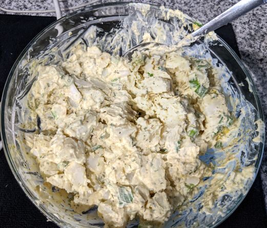 Potato Salad in Bowl