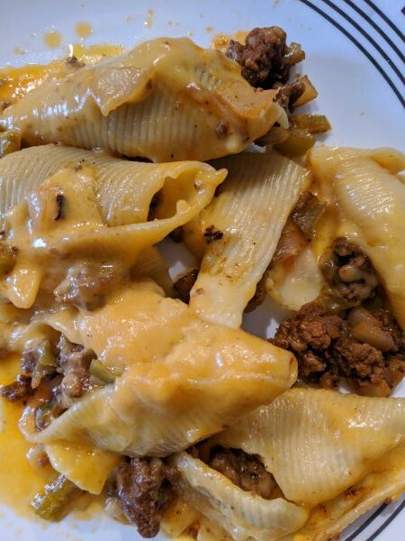 Read more about the article Cheesesteak Stuffed Shells