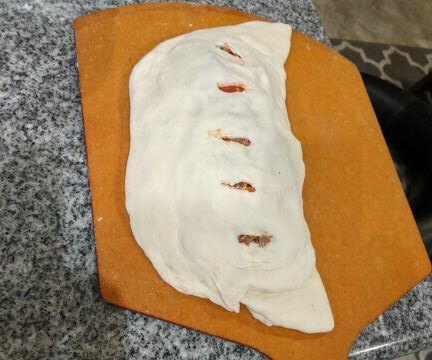 Stromboli pre baking