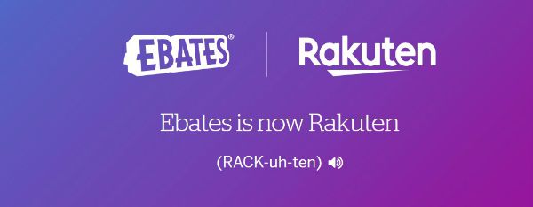 Rakuten is formerly known as Ebates