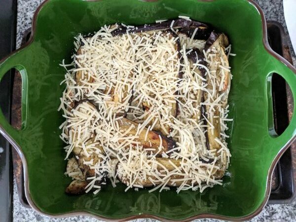 Greek Mousakka Layer Eggplant and Cheese