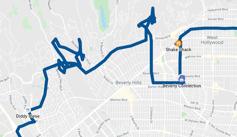Bird Streets of Los Angeles On a Sunday Afternoon - grecobon