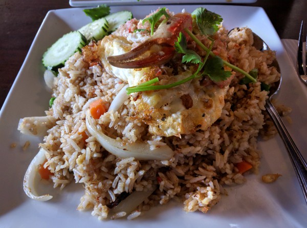 Crab Meat Fried Rice from Palm Thai, Lake Elsinore