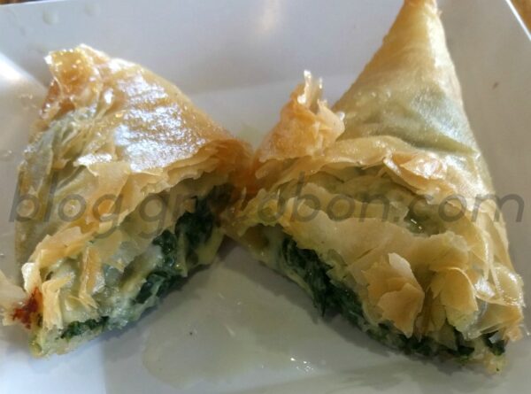 Spanakopita from Daphne's California Greek