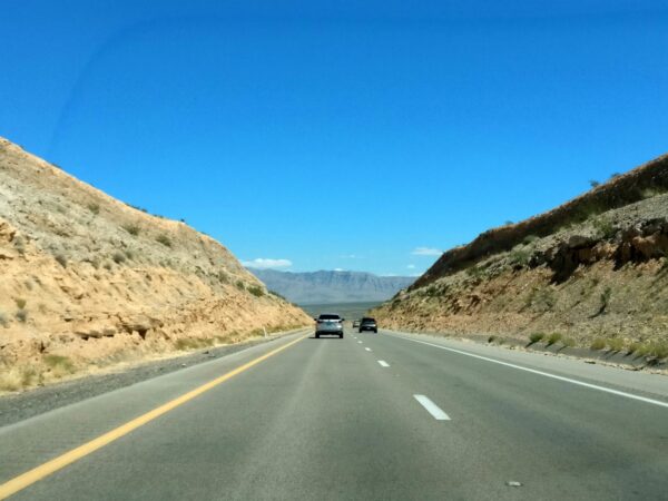 I-15 outside of Riverside, Nevada