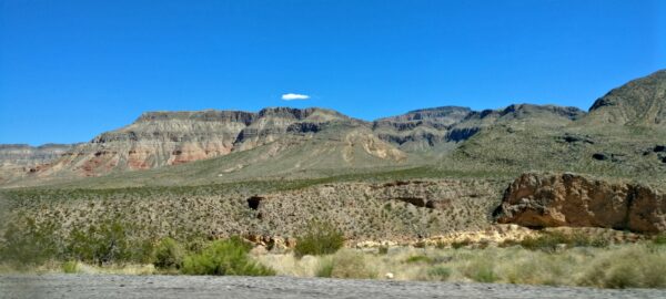 I-15 outside of Pintura, Utah