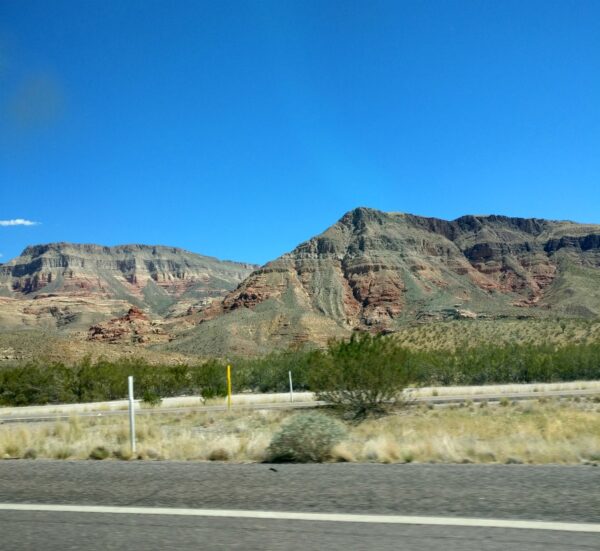 I-15 outside of Pintura, Utah