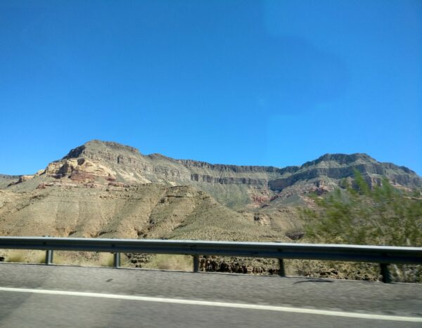 I-15 outside of Pintura, Utah