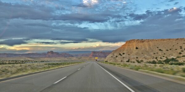 I-70 outside of Green River, Utah