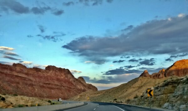 I-70 outside of Green River, Utah