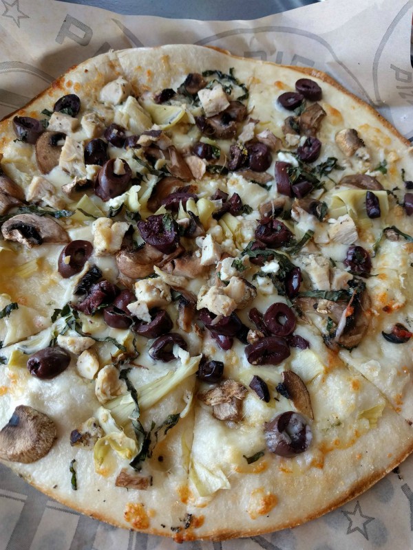 Pieology Alfredo's Alfredo Pizza