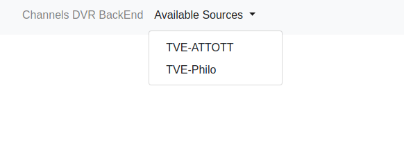 channel mapping available sources