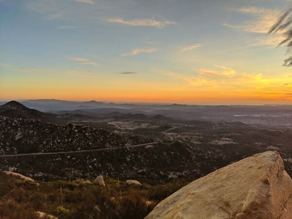 Sunset at Potato Chip Rock