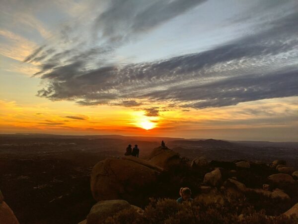 Sunset at Potato Chip Rock