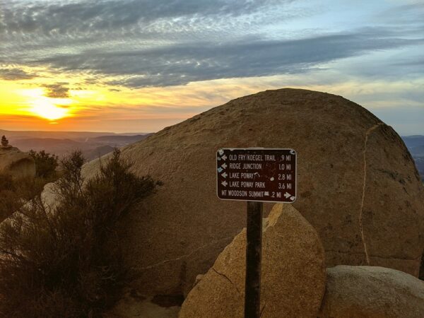 Sunset at Potato Chip Rock