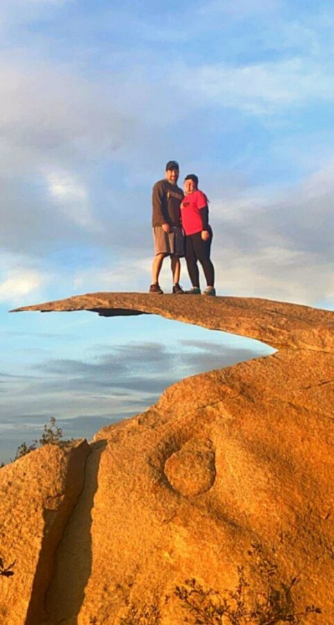 6th Anniversary trip to Potato Chip Rock