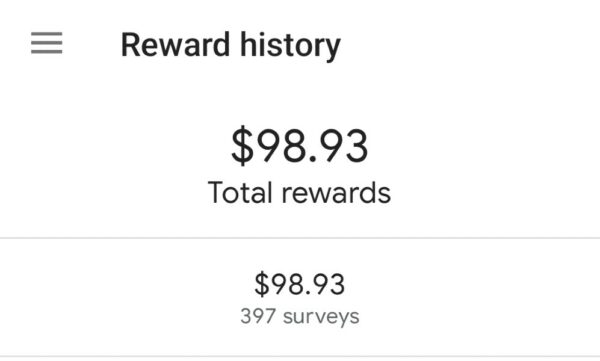 Cash Back Apps - Total Earnings