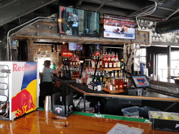 Bar area at Up Down Kansas City