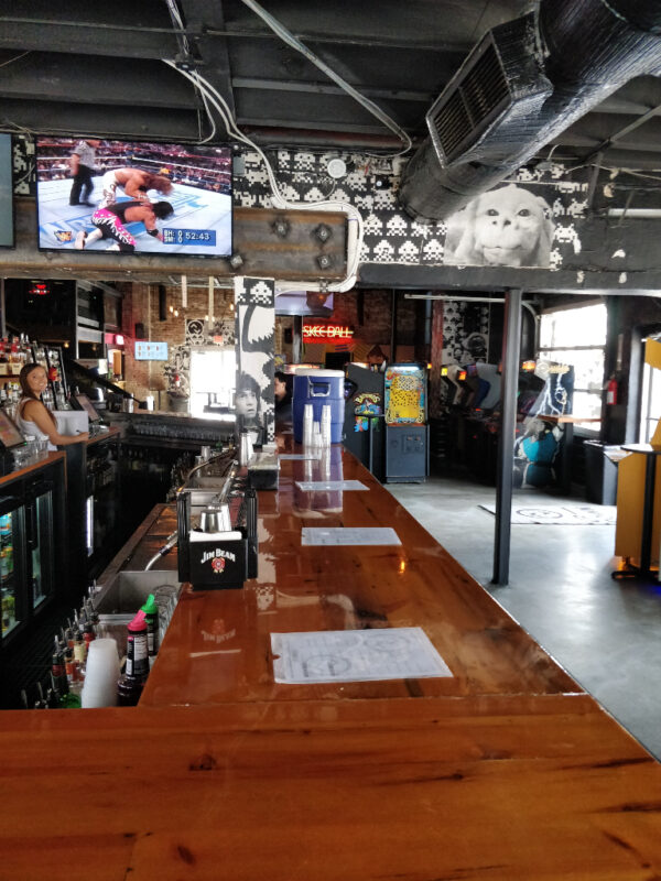 Bar area at Up Down Kansas City