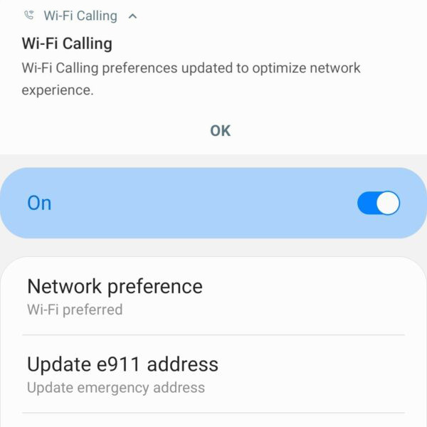 Read more about the article Unlocked Galaxy S20 WiFi Calling Issues