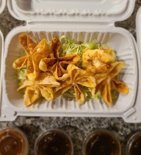 Crab Rangoons from Ono Hawaiian BBQ