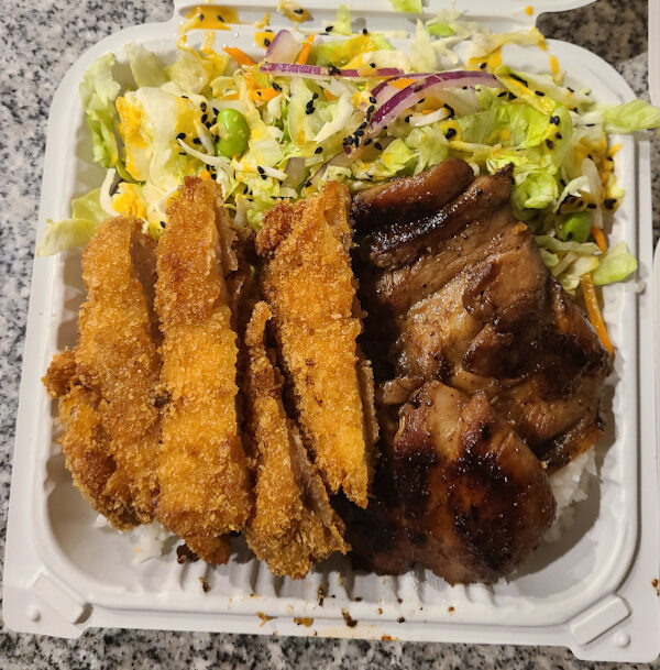 Chicken Katsu and Hawaiian BBQ Chicken from Ono Hawaiian BBQ