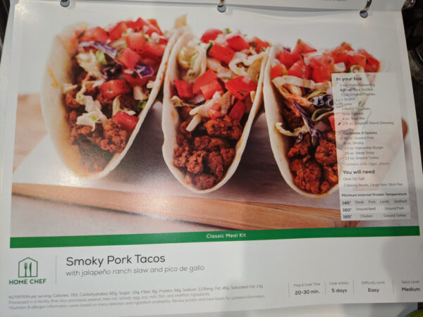 Smoky Pork Tacos from Home Chef
