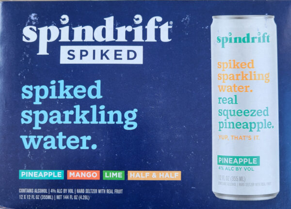 Spindrift Spiked Front of Package