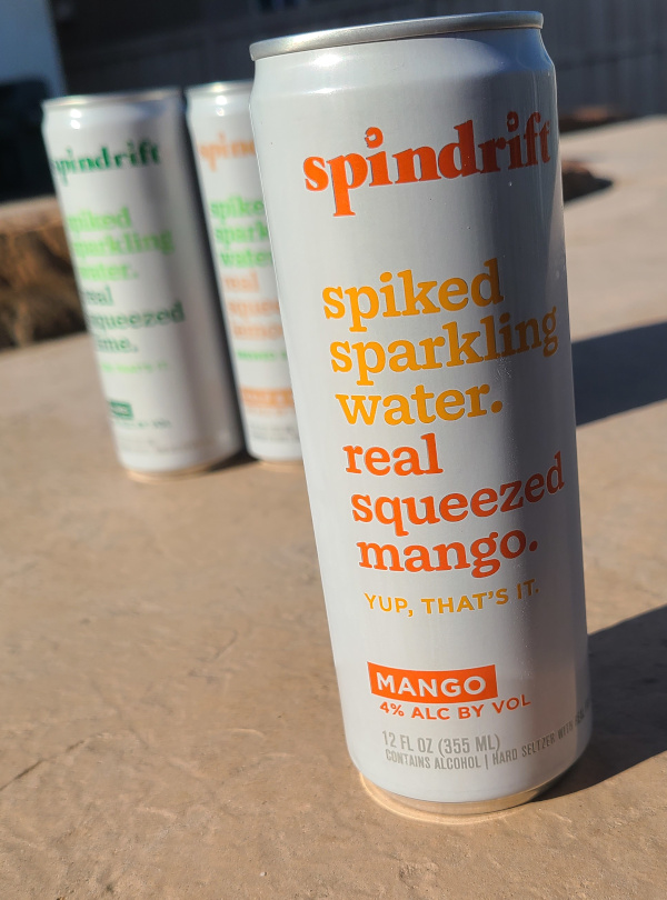 Spindrift Spiked Mango