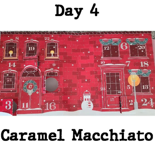 Coffee Advent Calendar From Aldi - Day Caramel Macchiato