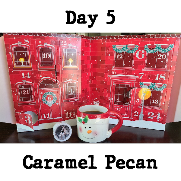 Coffee Advent Calendar From Aldi - Day 5 Caramel Pecan