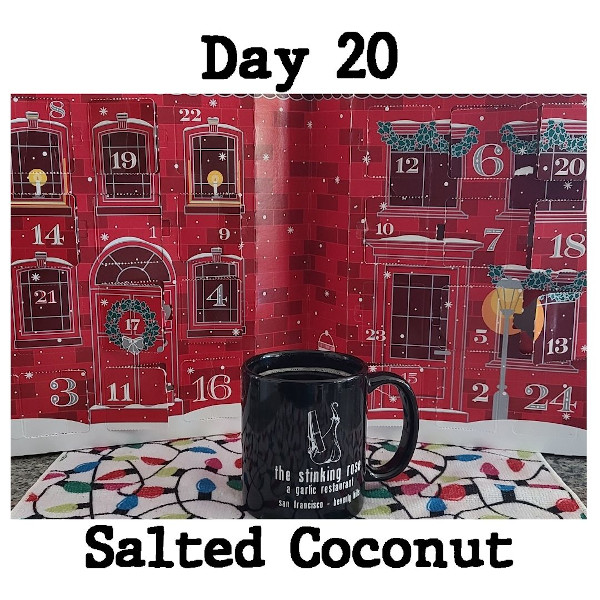 Coffee Advent Calendar From Aldi - Day 20 Salted coconut