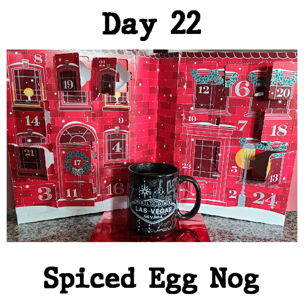 Coffee Advent Calendar From Aldi - Day 22 Spiced Egg Nog