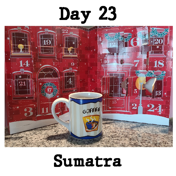 Coffee Advent Calendar From Aldi - Day 23 Sumatra