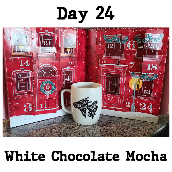 Coffee Advent Calendar From Aldi - Day 24 White Chocolate Mocha