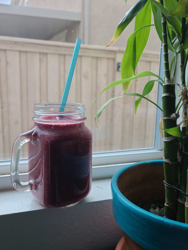 Green Tea Berry Smoothie