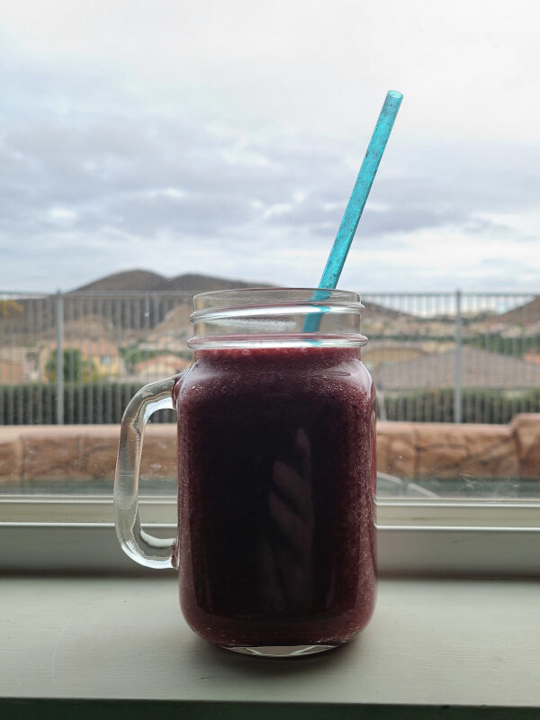 Green Tea Berry Smoothie