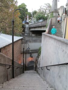 Argyle Stairs - Gloucester Walk to Sydney Harbour Bridge from Argyle Street