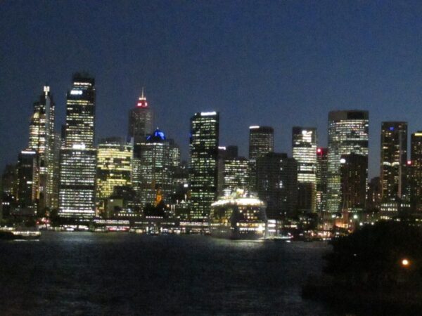 View of Downtown Sydney from the North Shore April 2017