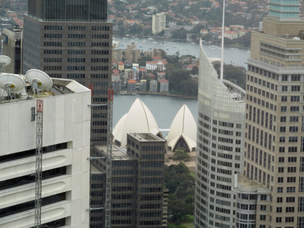 Sydney Opera House, north of Sydney Tower Eye