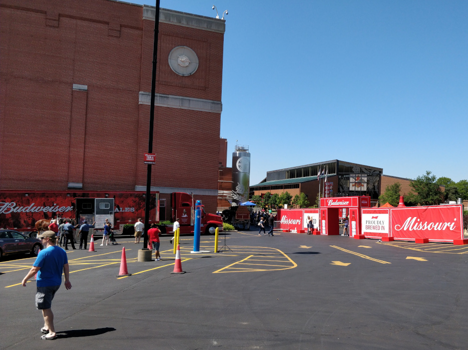 Budweiser Brewery Experience Courtyard