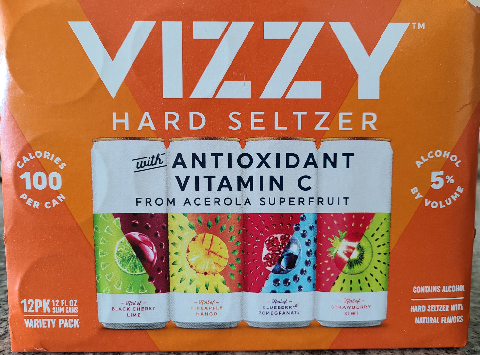 Vizzy Hard Seltzer Packaging