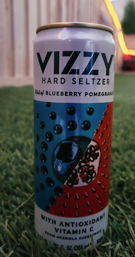 Vizzy Hard Seltzer Blueberry Pomegranate